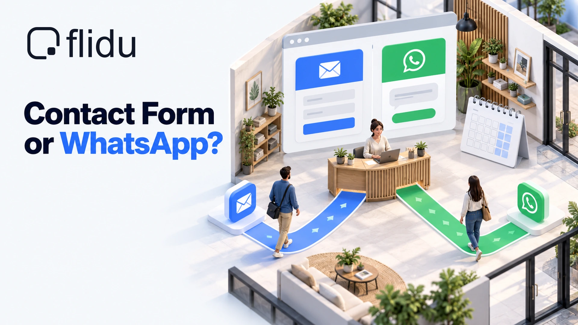 Contact Form Versus WhatsApp Button: Run Both For A Month